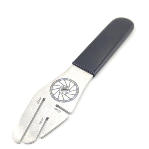 Outil de réparation du disque de frein sur le disque de vélo Clé de correction de la déformation du disque anti-fractionnement, BIKERSAY BT039B