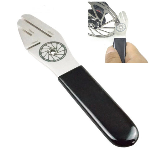 Outil de réparation du disque de frein sur le disque de vélo Clé de correction de la déformation du disque anti-fractionnement, BIKERSAY BT039B