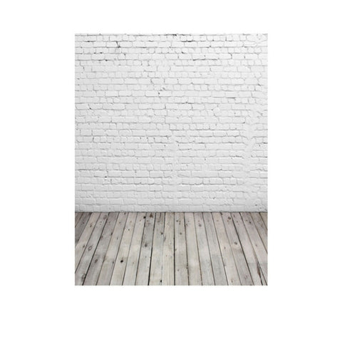 Panno di sfondo per fotografia 3D neonato da studio con muro di mattoni retrò da 1,5 x 2,1 m, Brick Wall