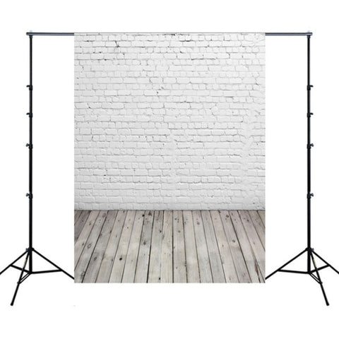 Panno di sfondo per fotografia 3D neonato da studio con muro di mattoni retrò da 1,5 x 2,1 m, Brick Wall