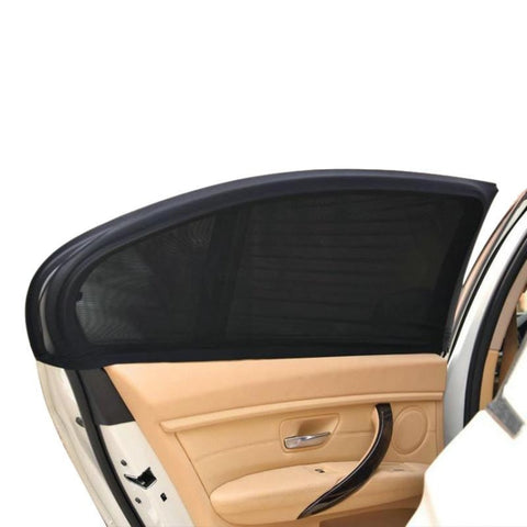 Couverture pour la meilleure protection contre les UV pour la voiture la plus fine, visiera parasole, rete repellente per zanzare, Protection UV Couvre-fenêtres, Lunette arrière, Fenêtre avant 75x50cm, Lunette arrière 113x50cm