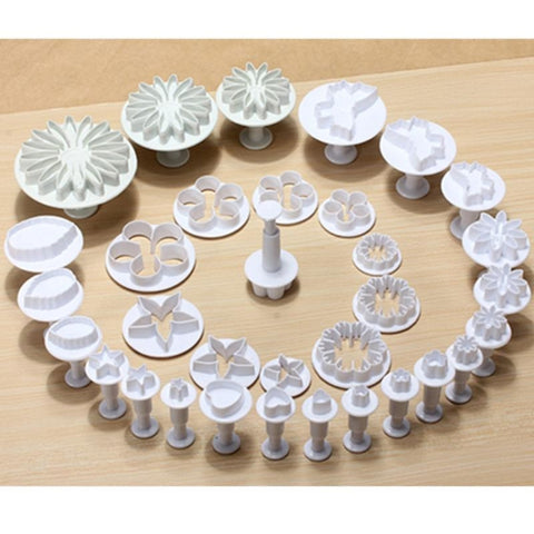 Outils de décoration de tourte, tampons pour fondante, accessoires de fondante, outils de décoration de gâteaux