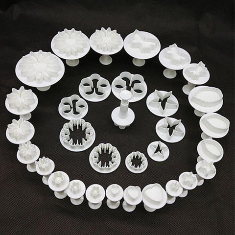Outils de décoration de tourte, tampons pour fondante, accessoires de fondante, outils de décoration de gâteaux