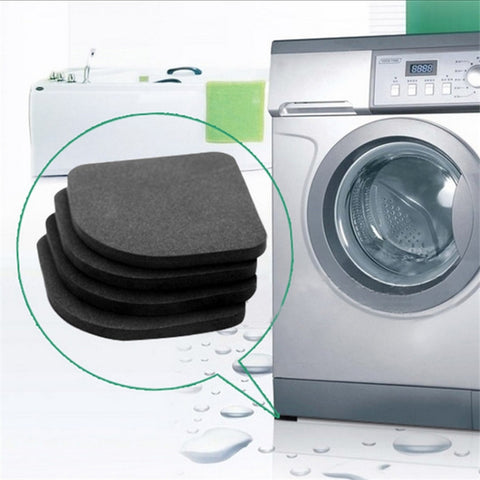 Tappetino antiurto per lavatrice, frigorifero, 4 pezzi/set, Earthquake Pad Machine Mat