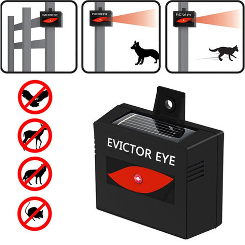 Repellente per animali Wild Hawkeye da 2 pezzi/pacco Repellente solare Ranch Farm, Solar Repeller