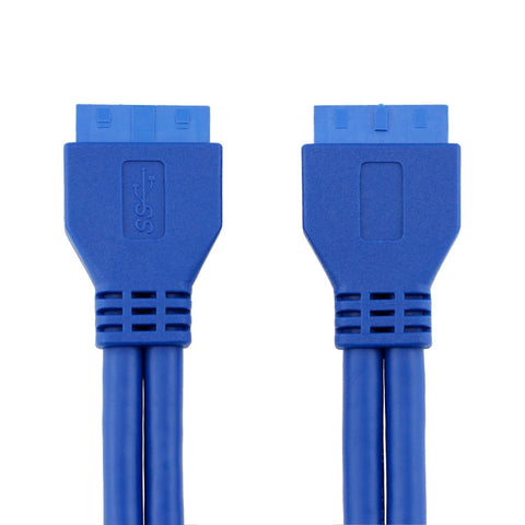 Cavo USB 3.0 da 50 cm scheda madre Cavo da 20 pin conversione estensione madre-femmina F-F