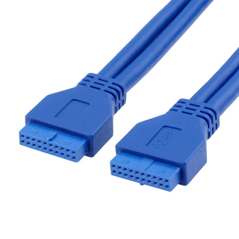 Cavo USB 3.0 da 50 cm scheda madre Cavo da 20 pin conversione estensione madre-femmina F-F