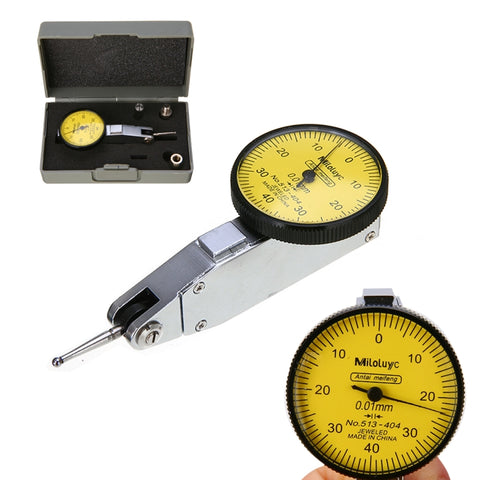 Strumento per strumenti di misurazione a quadrante piccolo con leva impermeabile metrica di precisione antiurto, Measuring Instrument Tool
