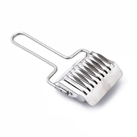 Utensile per pasticceria con taglierina per tagliatelle manuale in acciaio inossidabile per la cucina, Noodle Cutter 2