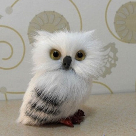 Decorazione natalizia regalo di Natale con gufo di simulazione da 2 pezzi, Simulation Owl