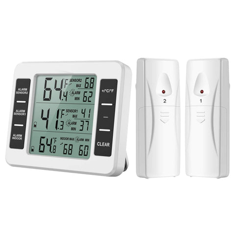 Termometro da frigorifero wireless domestico, Refrigerator Thermometer
