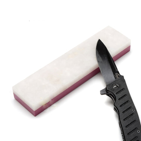 Affilacoltelli a doppia faccia da 3 pezzi Instrumento per affilare la smerigliatrice super fine, Aiguiseur de couteaux double face