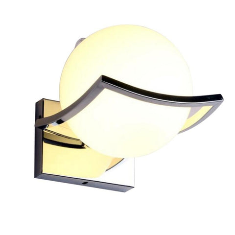 Lampada da parete con sfera di vetro, studio, balcone, camera da letto, comodino, luci del corridoio