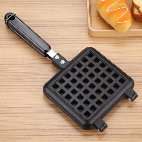 Forno per torta da cucina per waffle elettrico antiaderente da 2 pezzi, Waffles Mold Maker