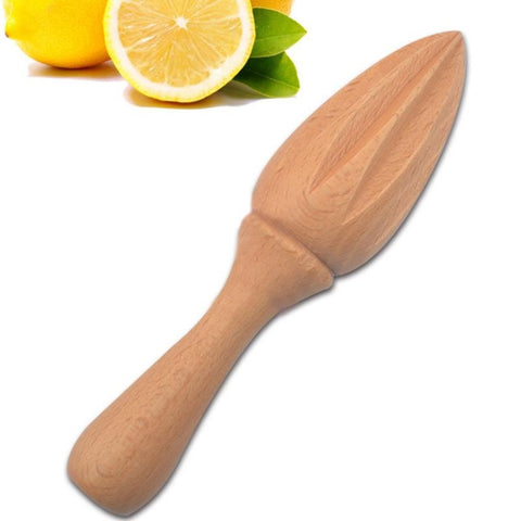 Spremiagrumi in legno, spremiagrumi, estrattore di succo di frutta, strumento da cucina multifunzionale cono di limone, Squeezer Juicer