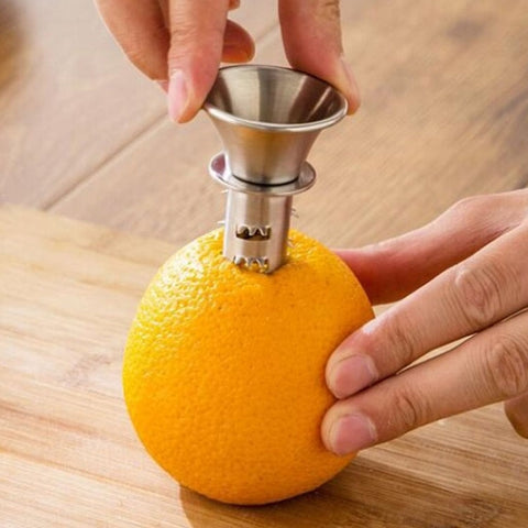 Spremiagrumi manuale per frutta in acciaio inossidabile, spremiagrumi spesso per uso domestico, Lemon Juicer