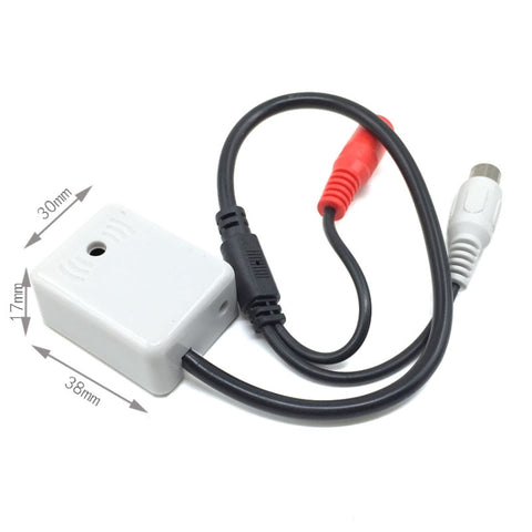 5 pezzi Monitor Intercom Pickup universale Sala d'esame Raccoglitore di suoni per veicoli Riconoscitore vocale