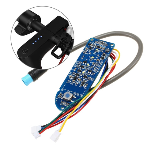 Contrôleur du panneau d'interrupteur de l'indicateur de batterie du croisillon du scooter électrique pour scooter électrique Xiaomi Mijia M365