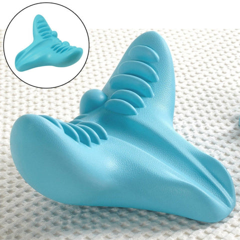 Cuscino per massaggio con digitopressione C-Rest Collo Rilassatore muscolare della spalla cervicale Strumenti per cuscini in memory foam ad alta densità, C-Rest