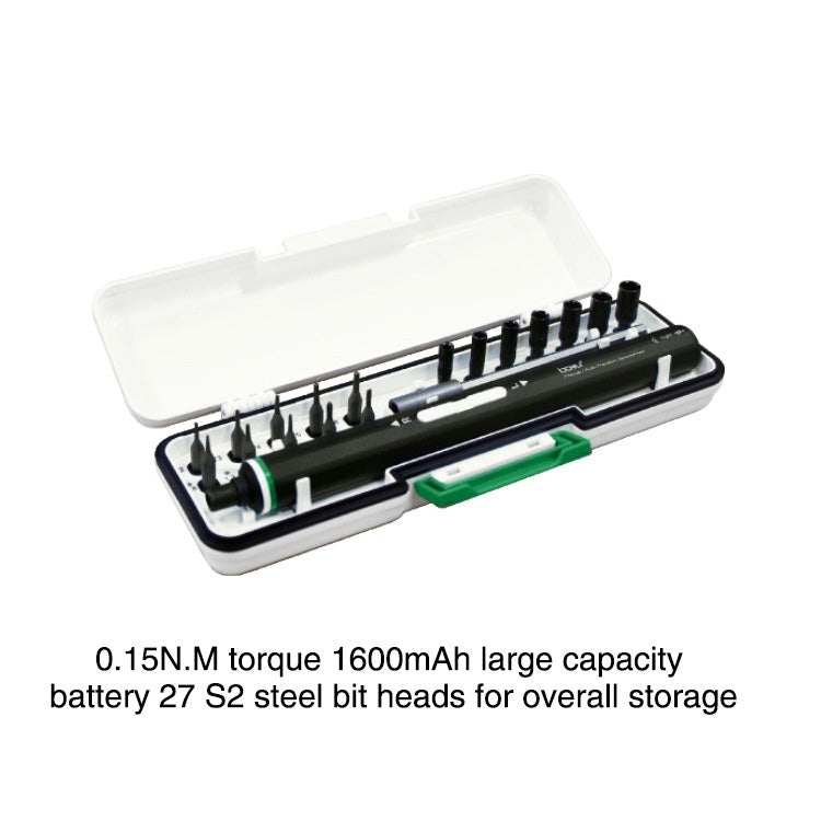 BAKU BA-3331 USB Rechargeable Electric Screwdriver Mobile Phone Repair Tool, BA-3331