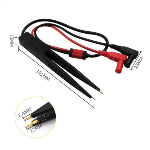 Pointes pour puce de test, composants, instrument de test LCR, multimètre, testeur, sonde pour test, sonde pour test, pince pour cavité