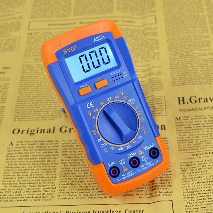 A830L Digital Multimeter - Versatile Capacitance Tester