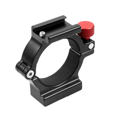 Support pour micro avec adaptateur d'anneau pour fente basse pour stabilisateur de cardan Zhiyun Smooth à 4 poignées