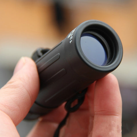 Monoculaires compacts avec pellicule rouge, mini télescope 8x21, 8x21