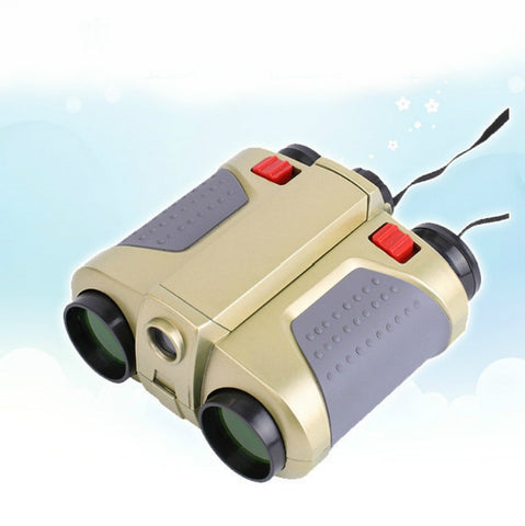 Jumelle 4X30 pour vision nocturne pour enfants avec télescope avec table à feu réglable, 4X30