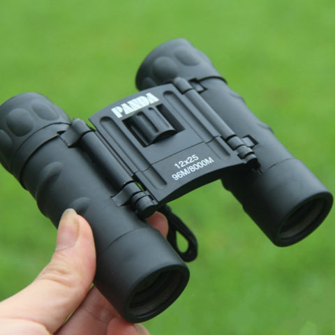 Binocolo tascabile HD à haute puissance pour une vision nocturne avec télescope 12X25, 12X25