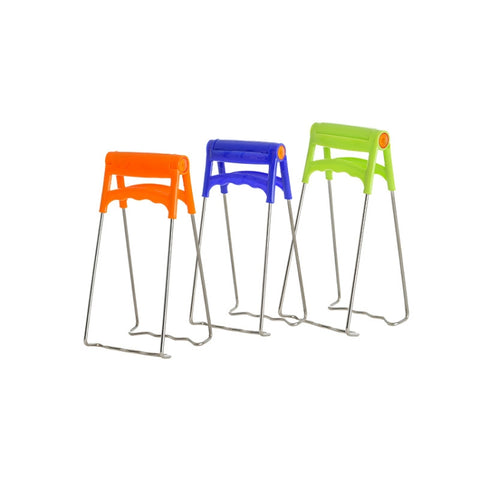 Cartella portabicchieri da cucina in acciaio inossidabile Clip per vassoio antiscottatura per piatti, consegna a colori casuale, Bowl Clip, Vert
