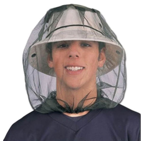 Anti-zanzara Ape Insetto Rete Cappello Testa Protezione per il viso Copertura in rete Protezione da campeggio da viaggio, Anti-mosquito Insect Net Hat
