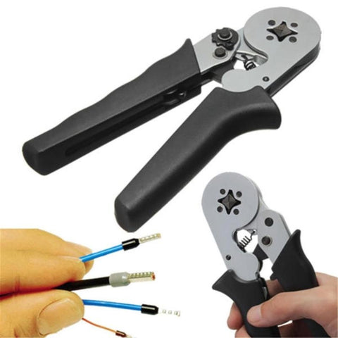 Pinza a crimpare multifunzionale autoregolante Strumenti di riparazione per elettricisti, Self-adjusting Crimping Pliers