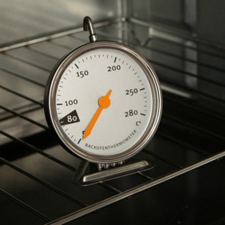Utensili da cucina con termometro da forno in acciaio inossidabile resistente alle alte temperature, Hanging Oven Thermometer