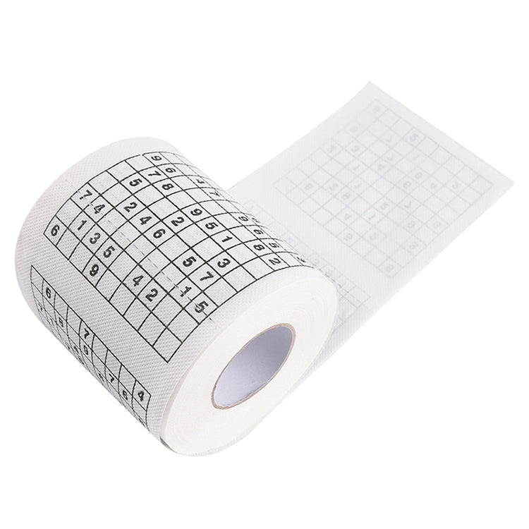 3 rotoli di carta igienica Sudoku creativa per il viso, 3 Rolls - Novalix Store