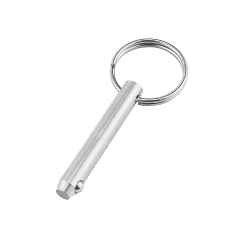 3 accessoires par barre Perno a sfera in acciaio inossidabile 316 a sgancio rapido e perno di sécurezza a sgancio rapido Perno a sfera in acciaio per molle, dimensioni: 6,3x38 mm, 6.3x38mm
