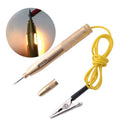 Copper Electric Pen Circuit Tester with LED, 2-Pack 6-24V