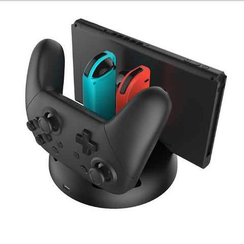 IPEGA PG-SL003 Base di ricarica 4 in 1 per host N-Switch/NS Lite e controller Joy-Con/Pro, PG-SL003
