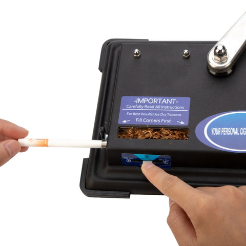 2 macchinetta per sigarette a rulli per tabacco in metallo da 70 mm per carta, Automatic Cigarette Machine