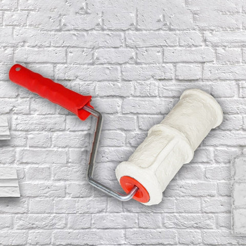 Outil de construction de boue de diatomées, outil de construction de boue de diatomées avec motif d'imitation de matton de 8 pouces