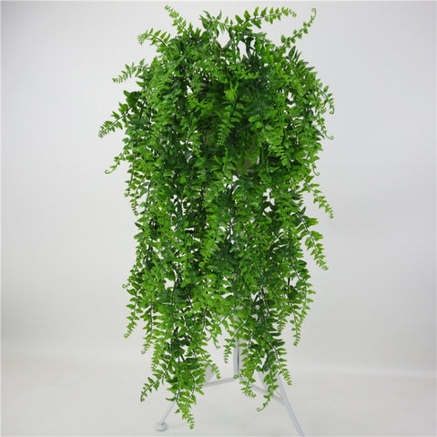 5 pezzi di simulazione felce erba pianta piante da appendere a parete casa decorazione del negozio di nozze, Hanging Plants