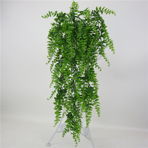 5 pezzi di simulazione felce erba pianta piante da appendere a parete casa decorazione del negozio di nozze, Hanging Plants