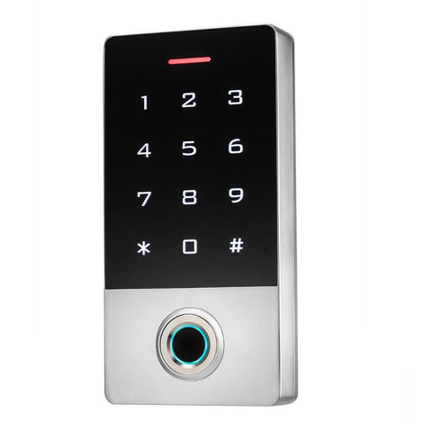 Macchina multifunzione all-in-one per il controllo degli accessi con password di scorrimento delle impronte digitali impermeabile in metallo