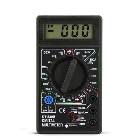 Instrument électrique mini multimètre numérique DT830B, DT830B