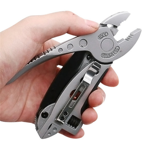 Combinazione di strumenti chiave multifunzionale per pinze multifunzionali da campeggio all'aperto, Camping Pliers