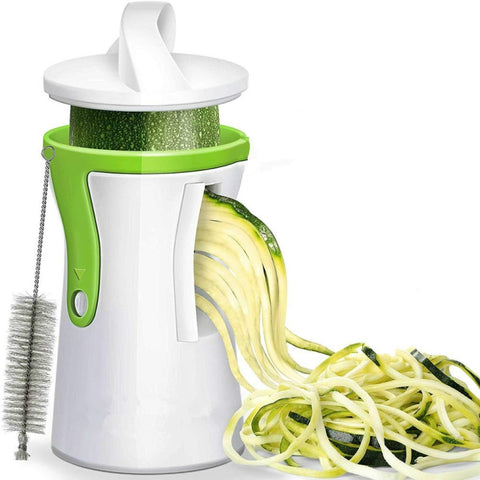 Tergicristallo rotante da taglio con imbuto a spirale multifunzione da cucina, Râpe à coupe rotative
