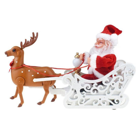 Nouvelle vie de bébé créatif de Babbo Natale avec un peu d'alcool et de musique, cadeaux de Noël pour un jeu électrique universel automatique