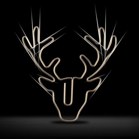 8 pz/set testa di cervo graffetta a forma di graffetta per carta forma creativa segnalibro, Deer Head Paper Clip