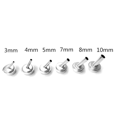 Ugello a bocca obliqua per pistola ad aria calda 6 in 1 Quick Off 861DW, Hot Air Gun Nozzle
