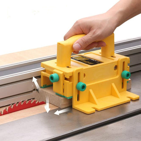 Nuovo 3D Safe Push Handle Flip Table Saw Strumento multifunzionale per la lavorazione del legno fai-da-te, Woodworking DIY Tool